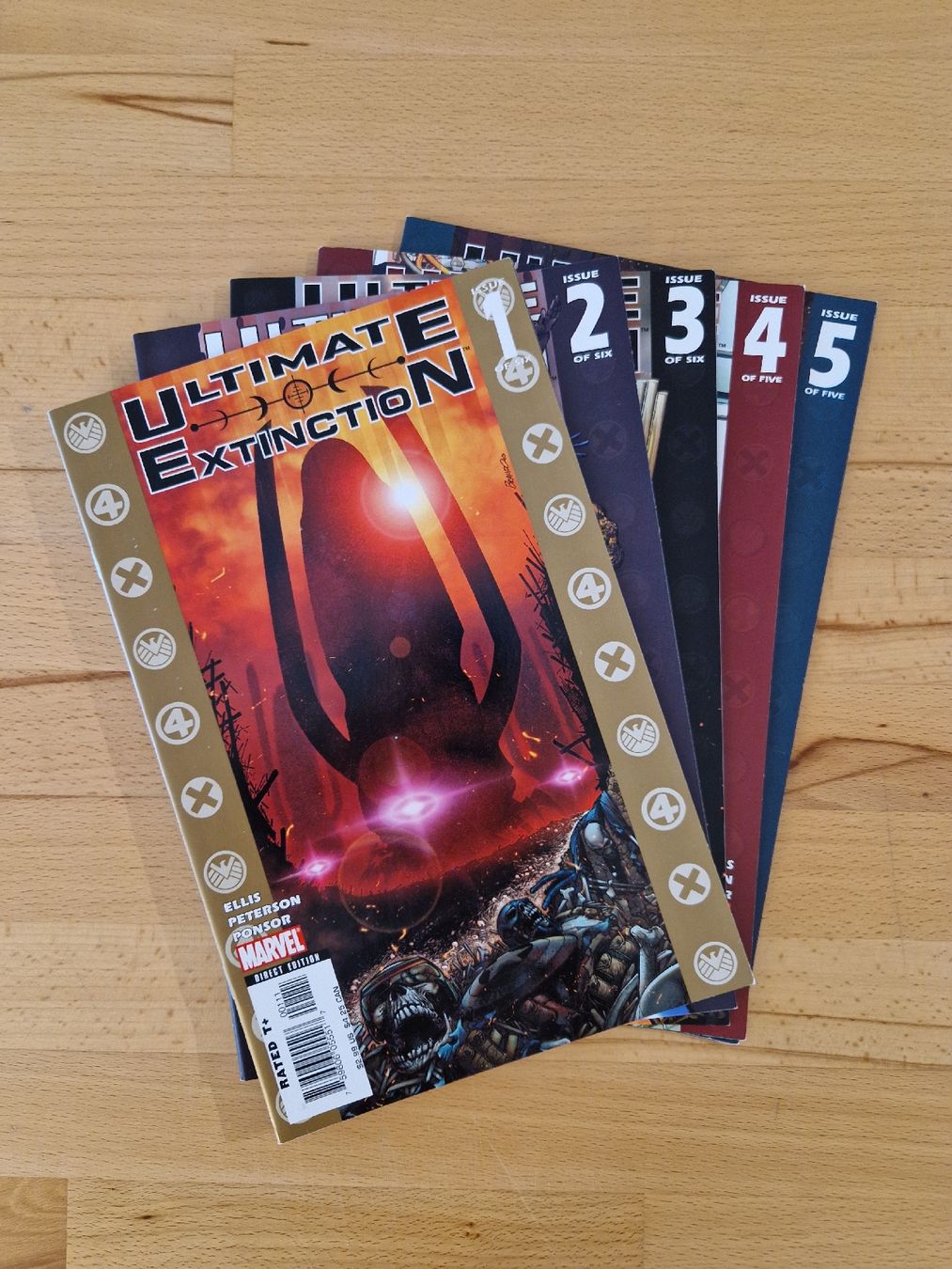 Fumetti: Ultimate Extinction #1-5 (complete) – Usato da Biel/Bienne venduto da collector_comics