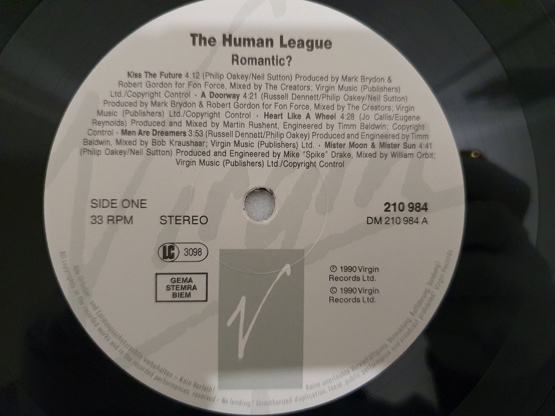 Dischi in vinile: The Human League – Romantic? – Usato da Uster venduto da Vinyl-Leidenschaft 3
