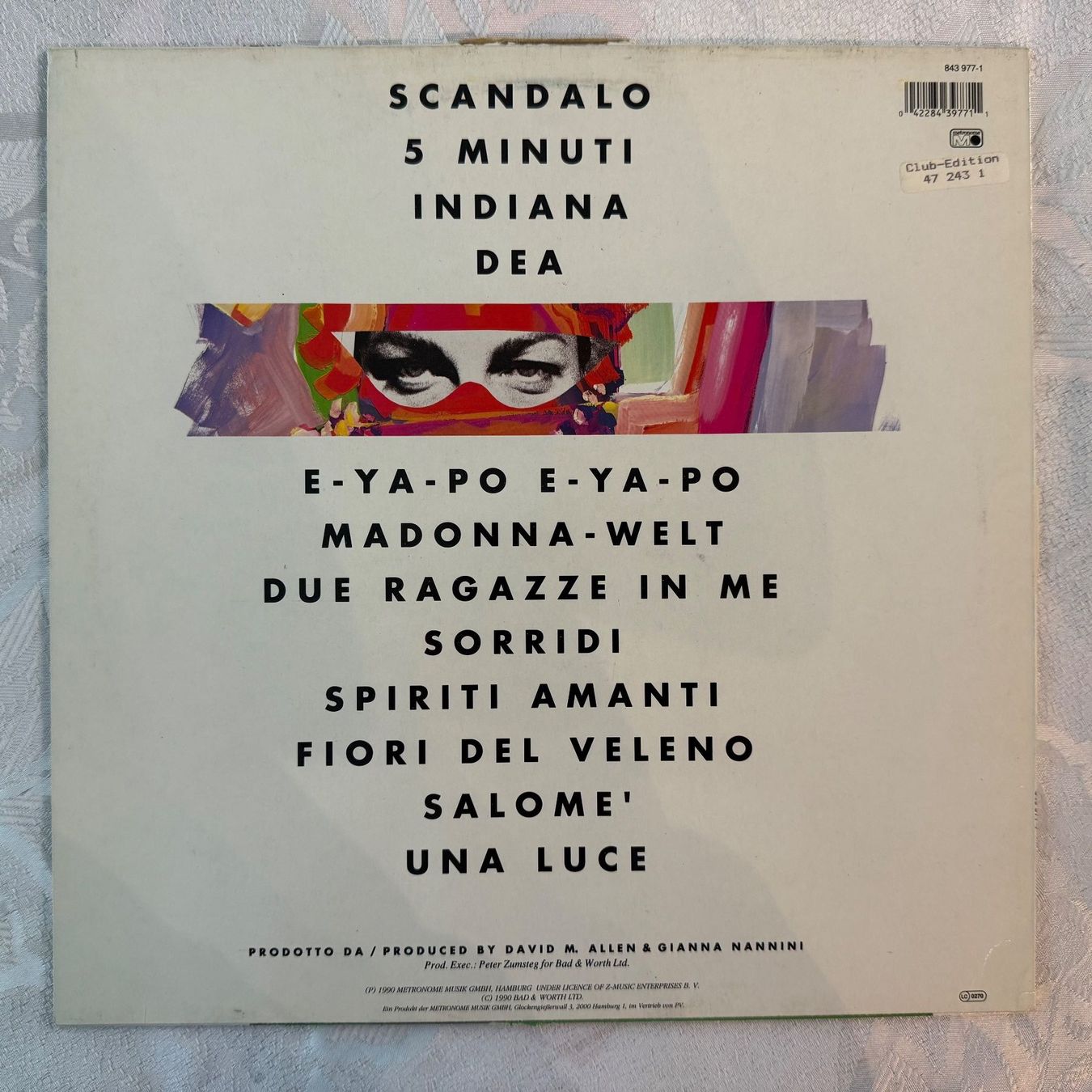 Dischi in vinile: GIANNA NANNINI -SCANDALO – Usato da Zürich venduto da fehlton 1
