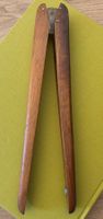 Vintage dänischer MCM-Nussknacker aus Teakholz und Messing
