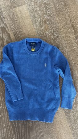 Pull Polo Ralph Lauren bleu pour enfant taille 2 ans