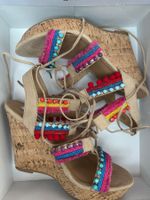 NEU Sommerheels ~Steve Madden Plateau Sandalen Gr.38