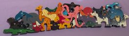Holzpuzzle a-z English