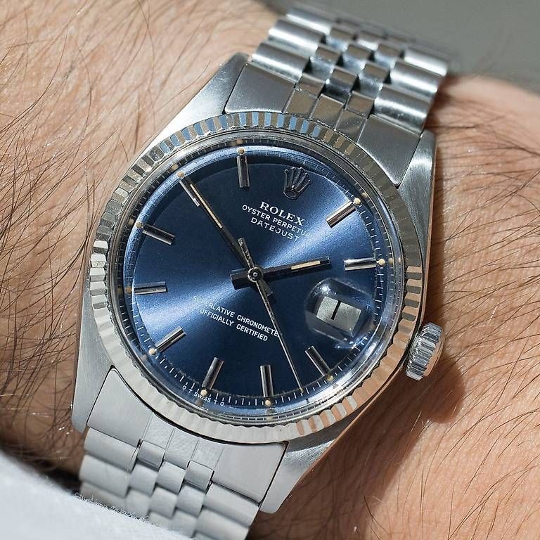 Montres: Rolex Datejust 1601 de 1975 – D'occasion à Lausanne par inf_dft9 1
