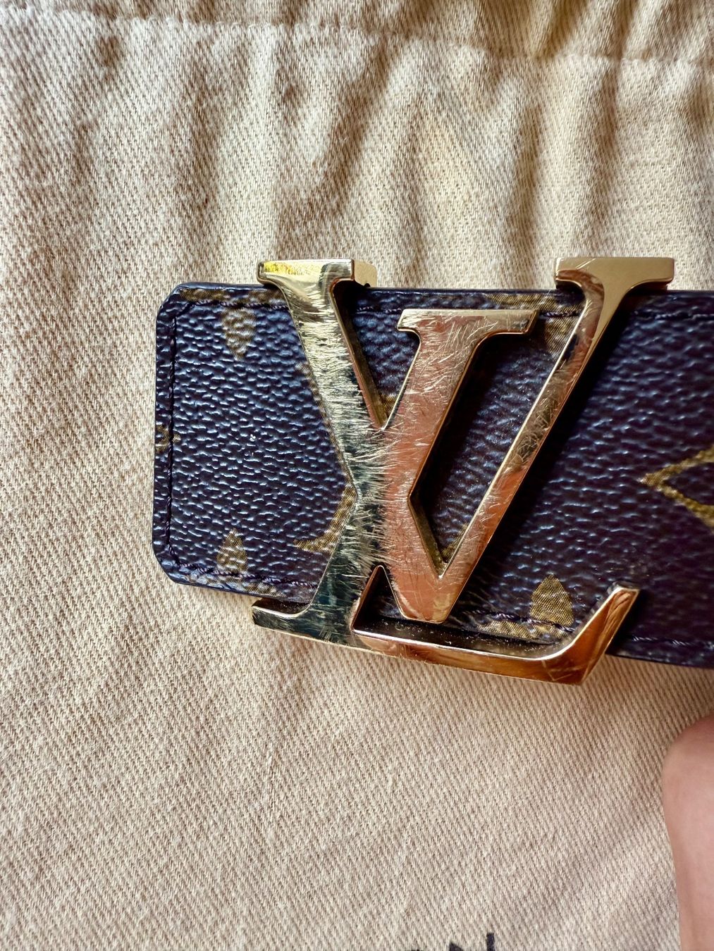 Louis Vuitton Cinture: LOUIS VUITTON MONOGRAM GÜRTEL – Usato da Castagnola venduto da joonam 5