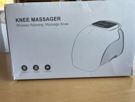 Knie massagegeraet Kabellos mit Heizung und Vibration 210425