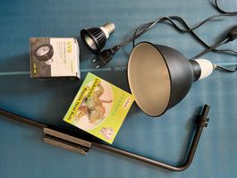 Lampe UVA/UVB pour terrarium