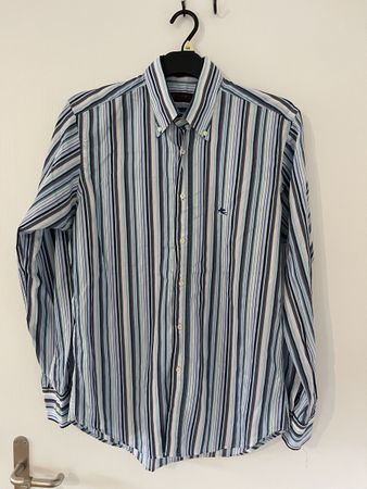 Etro Hemd, Gr.41, Streifenmuster, Top Zustand, Made in Italy