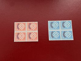 4er Block Satz Postfrisch 1959 Konferenz 