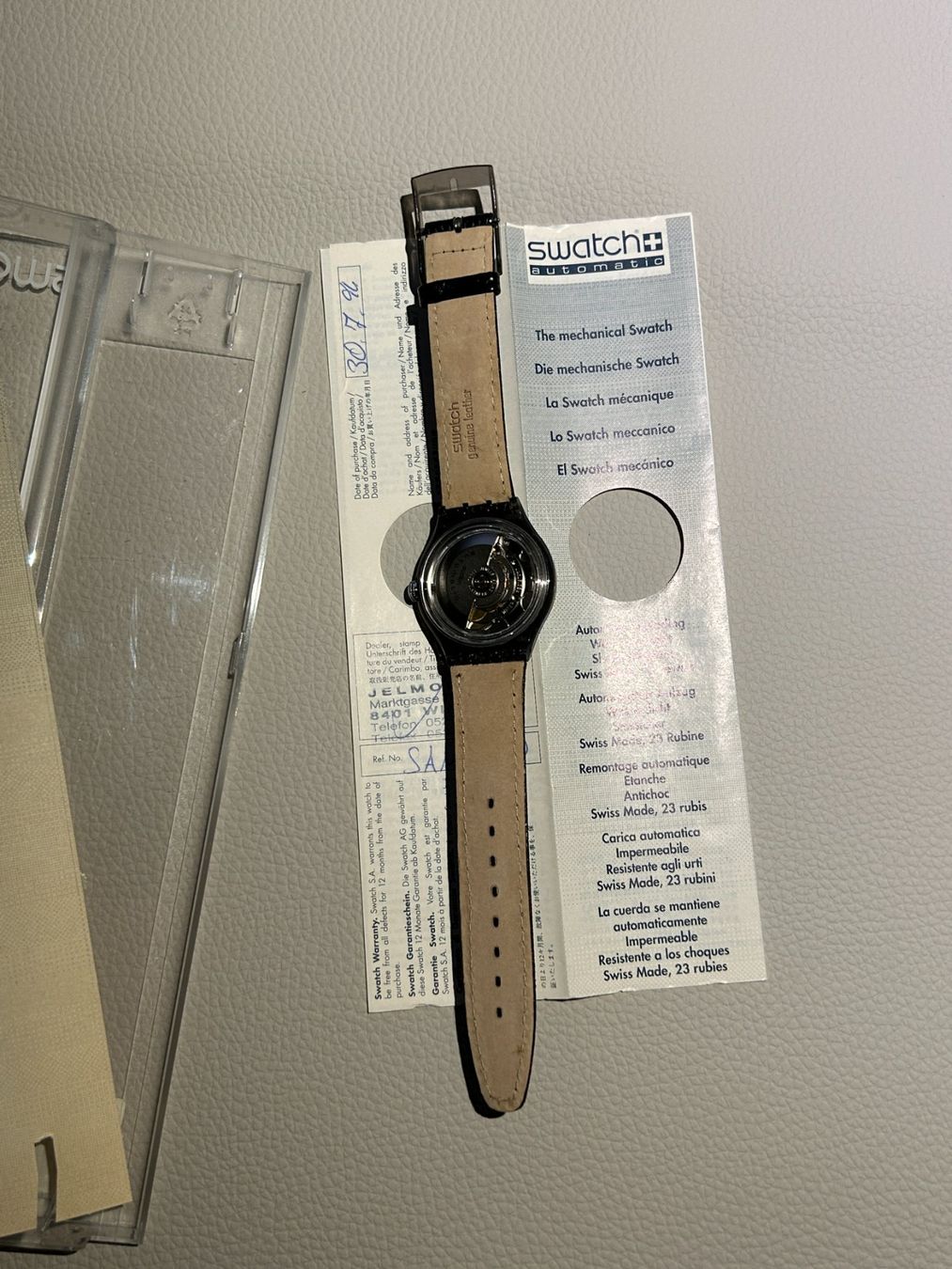 Swatch Uhren: SAM400 Swatch Rappongi Automatic Vintage – Neu (gemäss Beschreibung) aus Basel von arm_gf7p 5