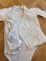 Baby Body Bellybutton weiss gelb gepunktet Grösse 56