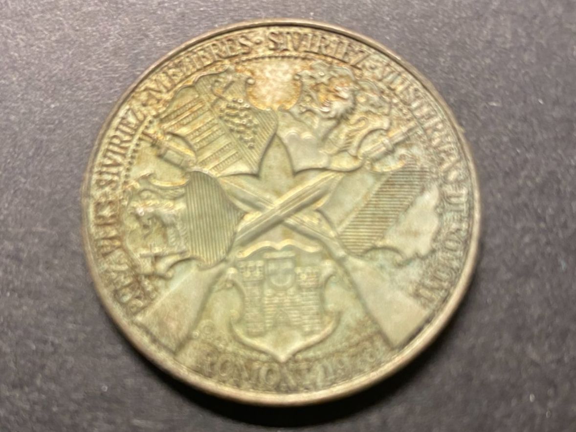 Medaglie: Médaille - Tir cantonal - Romont - 1978 – Usato da Prez-vers-Noréaz venduto da Jchris 1