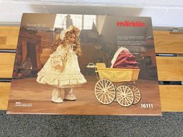 Heidi Ott Puppe mit Wagen Märklin 16111 Unbespielt & OVP