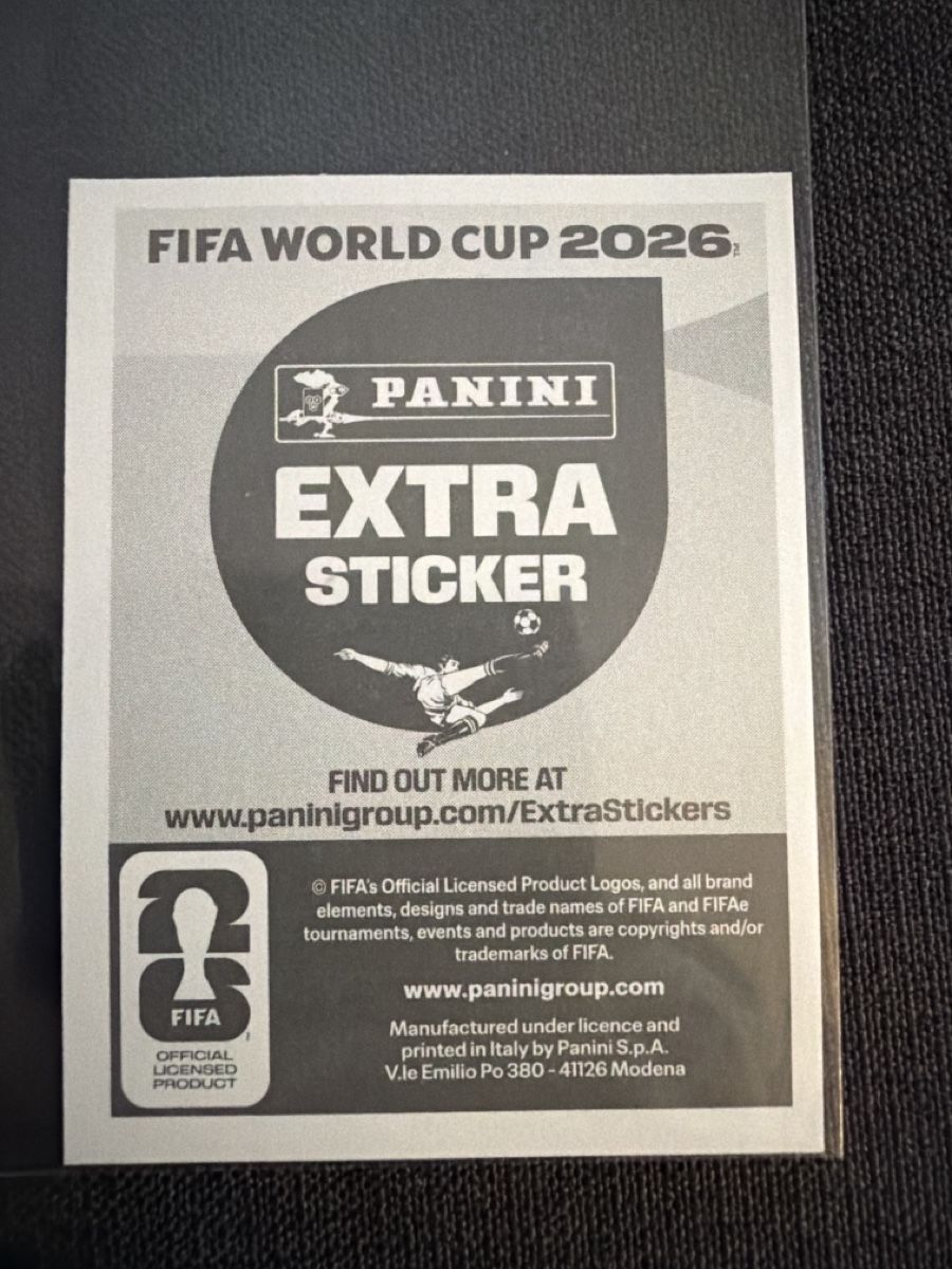 Panini Carte collezionabili: Panini WM 2026 EXTRA STICKER Jude Bellingham – Nuovo (secondo la descrizione) da Zürich venduto da Lenox7 1