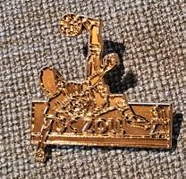 M413 - Pin Schweiz Basel SC Zoll - Goldiger Rohling