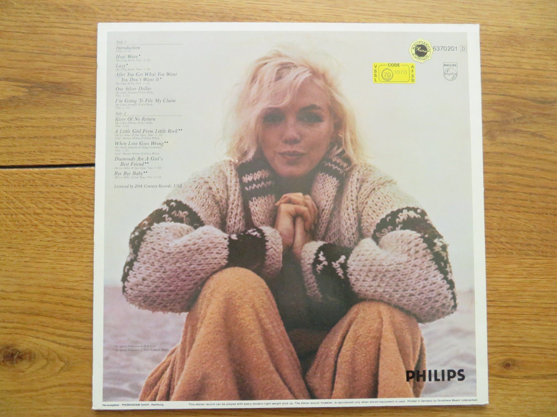 Dischi in vinile: Marilyn Monroe - Remember Marilyn - Vinyl Schallplatte – Nuovo (secondo la descrizione) da Zürich venduto da max_cp5f 1
