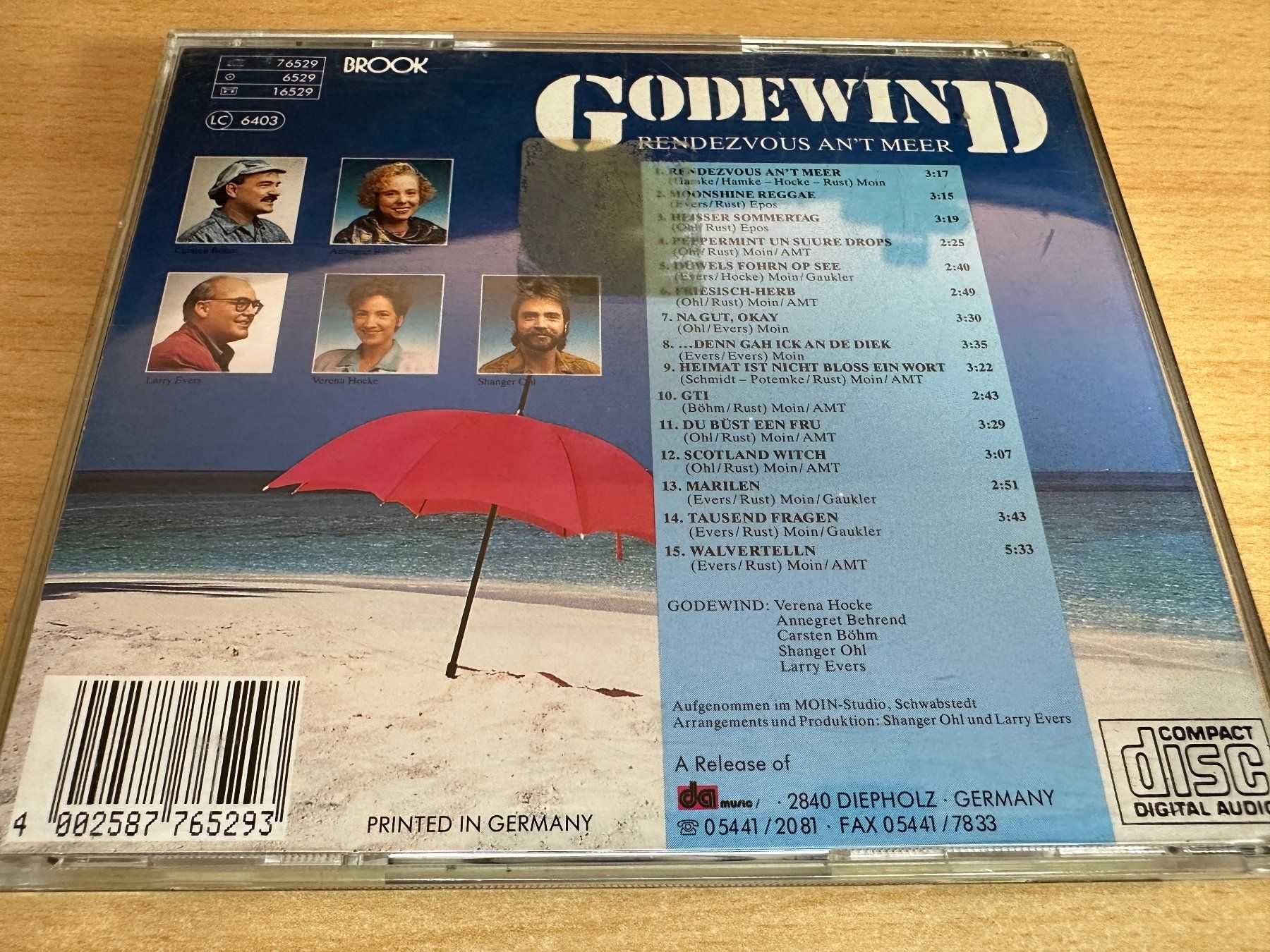 CD: Godewind - Rendezvous An't Meer – Usato da Rikon im Tösstal venduto da Alpenmutz 1