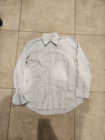 Original Lacoste Langarmhemd Kariert - Grösse L