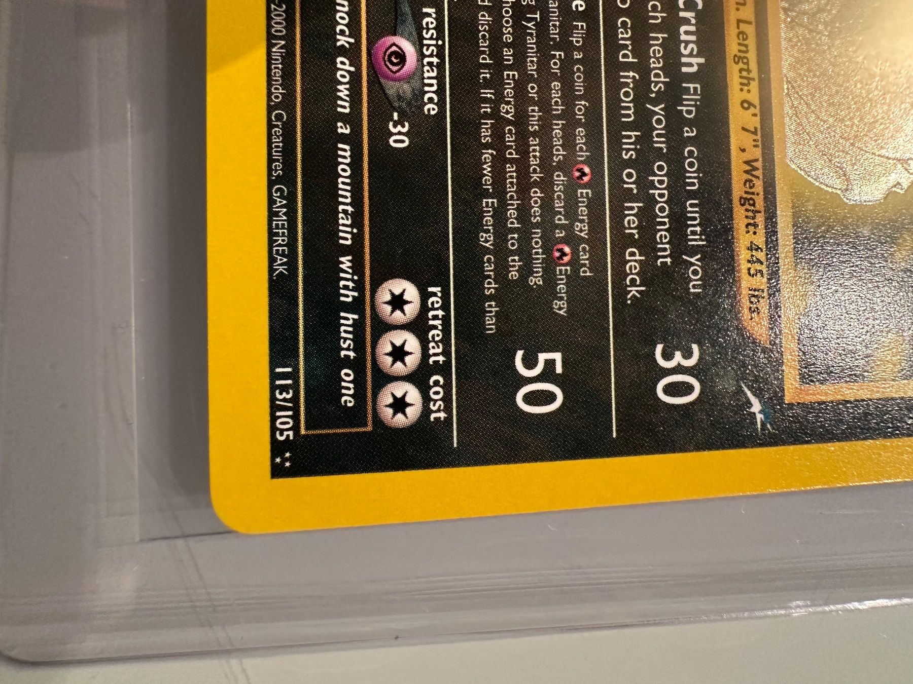 Pokémon Carte collezionabili: 1ed Tyranitar Despotar Shining Holo – Usato da St. Gallen venduto da Alainm2 5