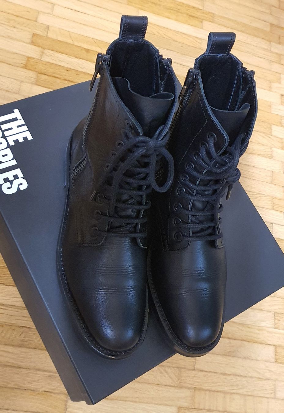 Kooples Damenschuhe: The Kooples Schnürstiefelette schwarz – Gebraucht aus Basel von Kristal4 8
