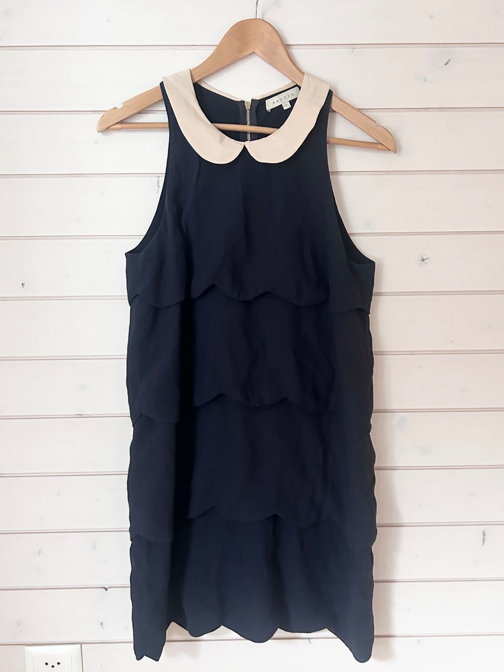 Sandro Vestiti: Sandro Ruffle Dress - Gr. S – Usato da Illnau venduto da Monkky 1