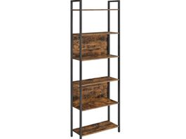 Bücherregal Standregal mit 6 offenen Regalebenen MODERNO