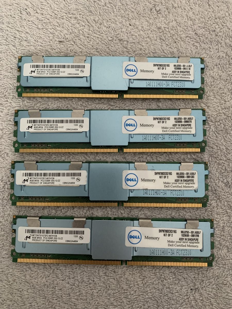Dell Server: Memory RAM – Usato da Schaan venduto da fiu_czw9