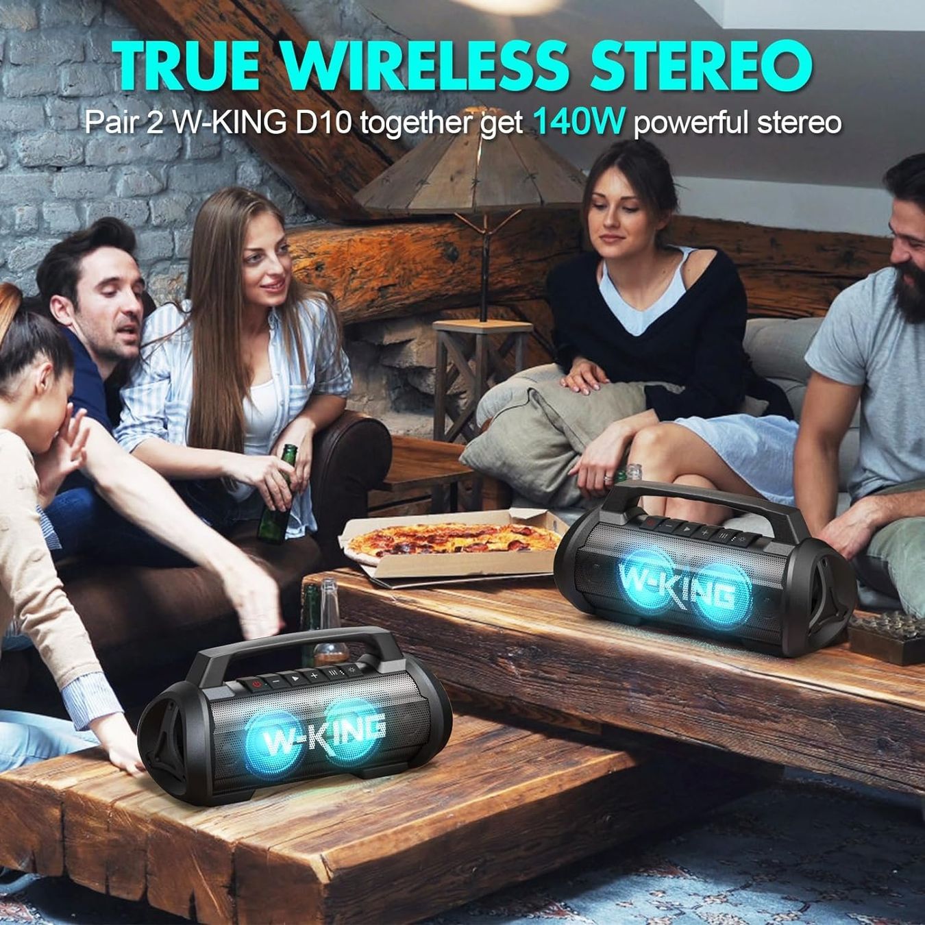 Casse acustiche: 120W  Bluetooth Lautsprecher – Nuovo e nell'imballaggio originale da Nuglar venduto da SaleRitter 4