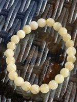☀️💛 Lybisches Wüstenglas Armband 💛☀️ D 7.7mm
