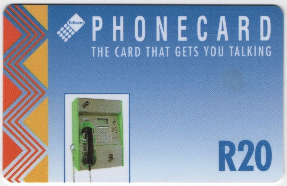 seltene R20 Chip-Telefonkarte von SÜDAFRIKA (Gebraucht) in Eglisau für ...
