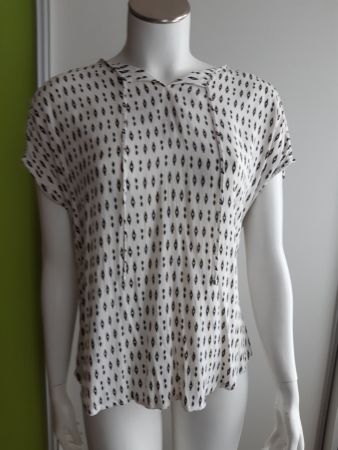 Kurzarm Bluse Gr. 42 von Bonita