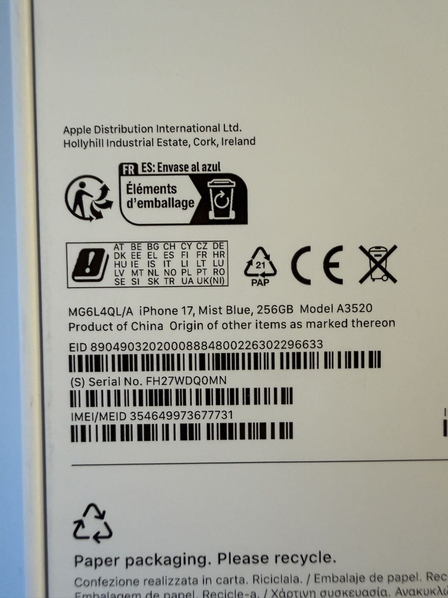 Apple Telefoni cellulari / Smartphones: iPhone 17 absolut Neuwertig + Case – Nuovo (secondo la descrizione) da Blankenburg venduto da chr_n7kv 8