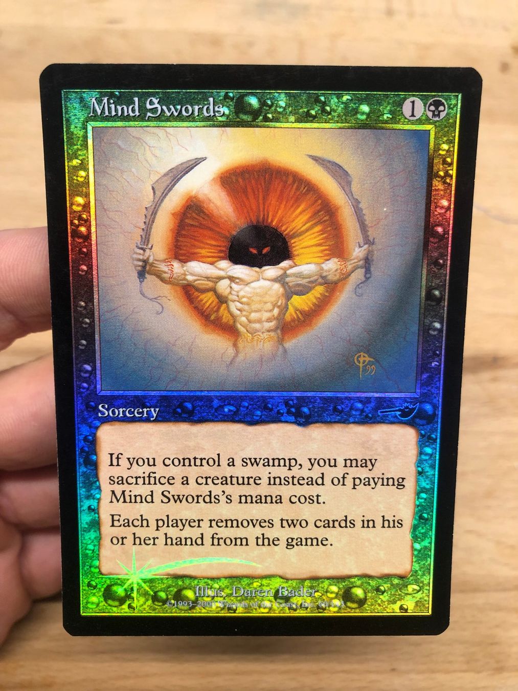 Magic The Gathering Carte collezionabili: MTG Mind Swords foil Nemesis EX+ EN 2000 – Usato da Corsier GE venduto da SWmoderncards