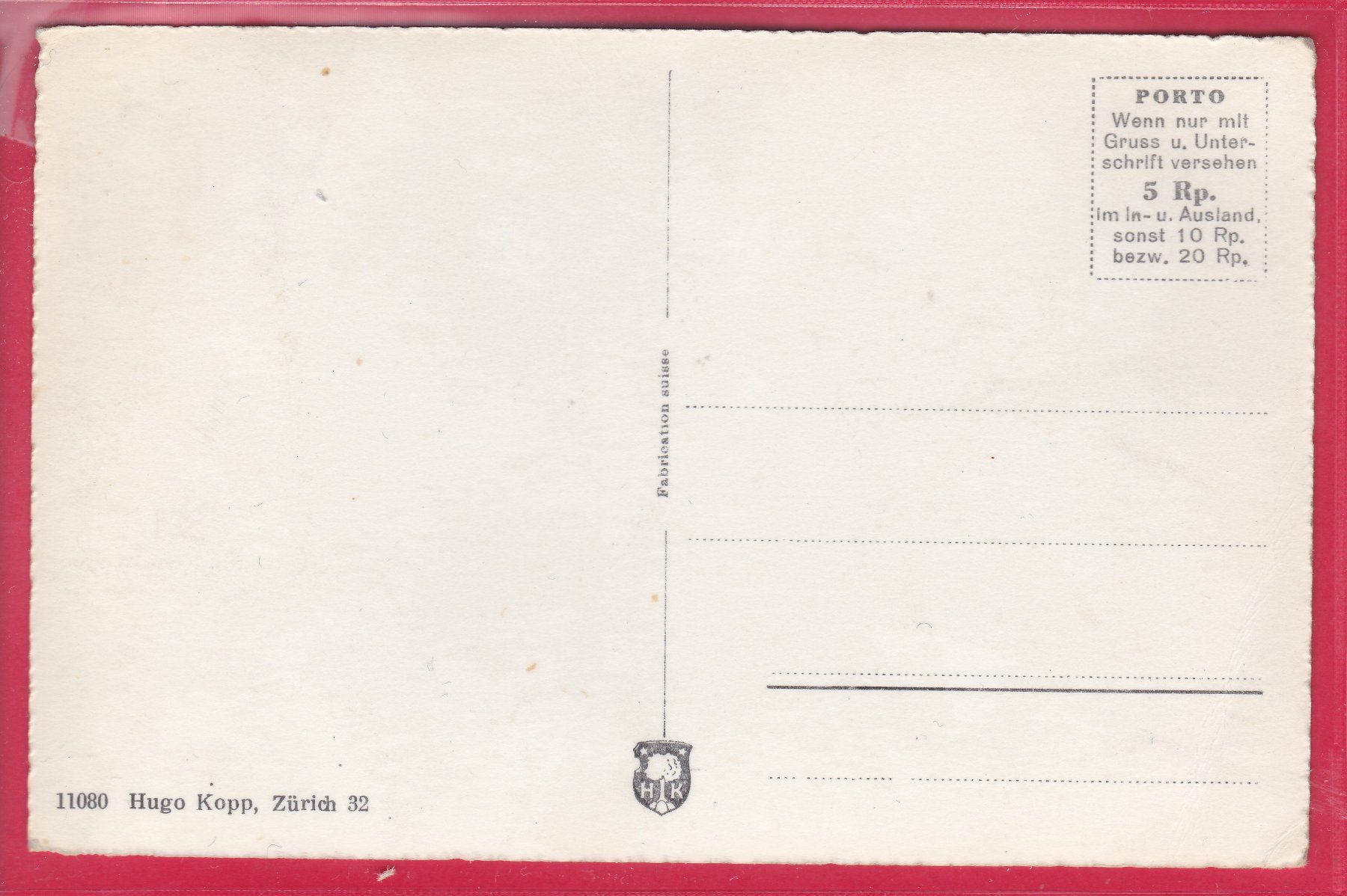 Cartoline postali: ST.LUZISTEIG ON MAIENFELD – Usato da Oberrieden venduto da Gebirgsstelze 1