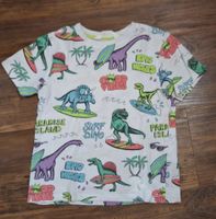 Kinder T-Shirt Dino Surfer Grösse 110/116 sehr guter Zustand