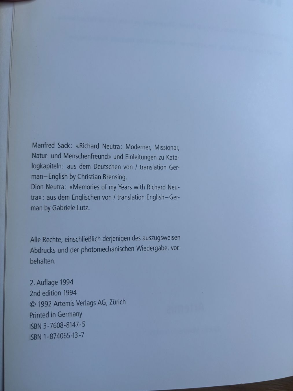 Bücher: Richard Neutra / Studio Paperback (Architektur Buch) – Gebraucht aus Zürich von M_A_S_T 1