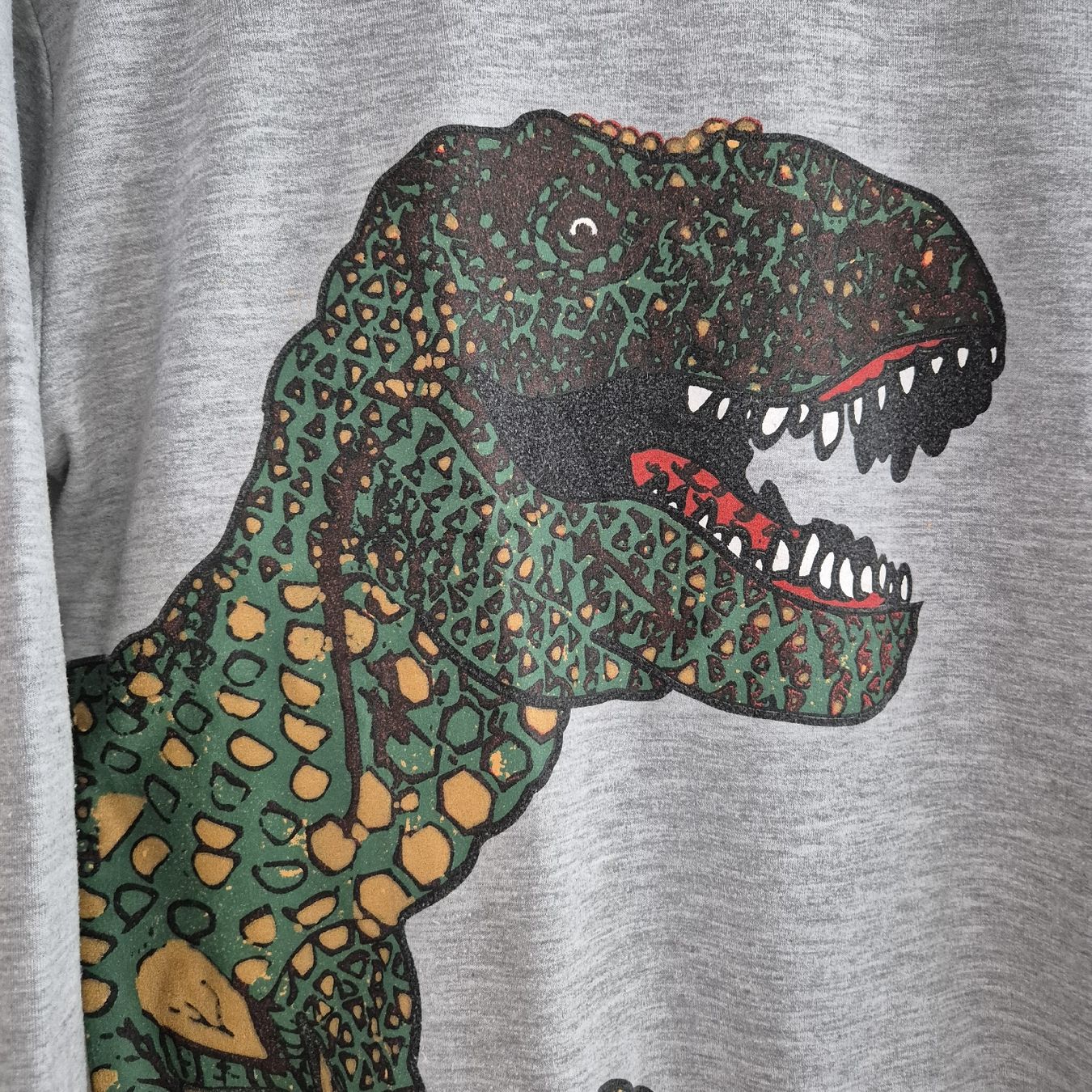 Maglioni & Felpe: Grauer Dino Pullover, Gr. S – Usato da Winterthur venduto da inkidaria 2