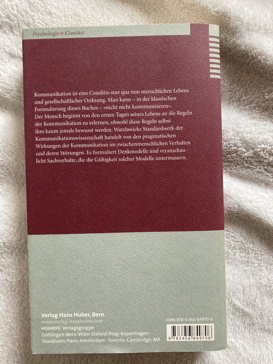 Libri: Menschliche Kommunikation – Usato da Basel venduto da Myriam3 1