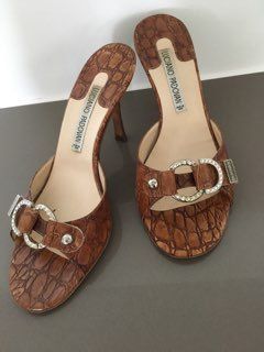 Scarpe da donna: Luciano Padovan Mules, Leder, Gr. 37,5 – Usato da Villmergen venduto da Czuesi