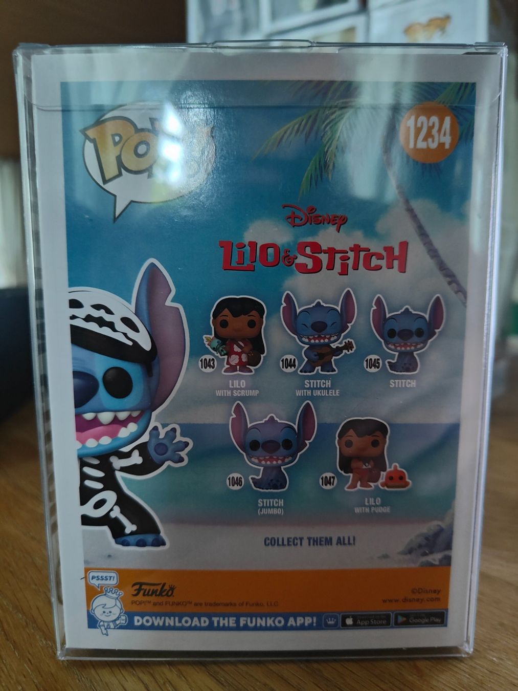 Funko Figurines: Funko Pop! Skeleton Stitch CHASE GitD SE #1234 – D'occasion à Benken SG par beasty91 2