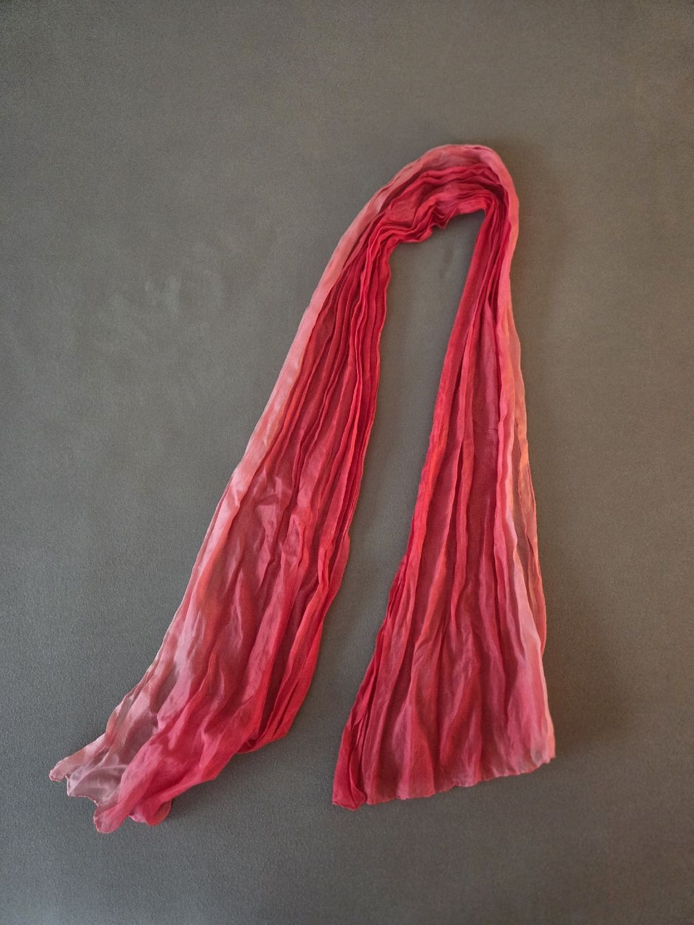 Foulards & écharpes: Signalrot-hellrötlicher Schal oder Halstuch – Neuf (Voir description) à Rickenbach-Sulz par Bacardibabe 2