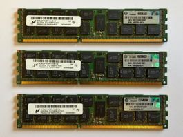 Micron 8GB 2Rx4 PC3-10600R-9-11-E2 (3 Stk.)