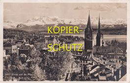 Zürich und die Alpen /ba