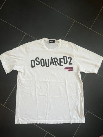 Weisses Dsquared T-Shirt