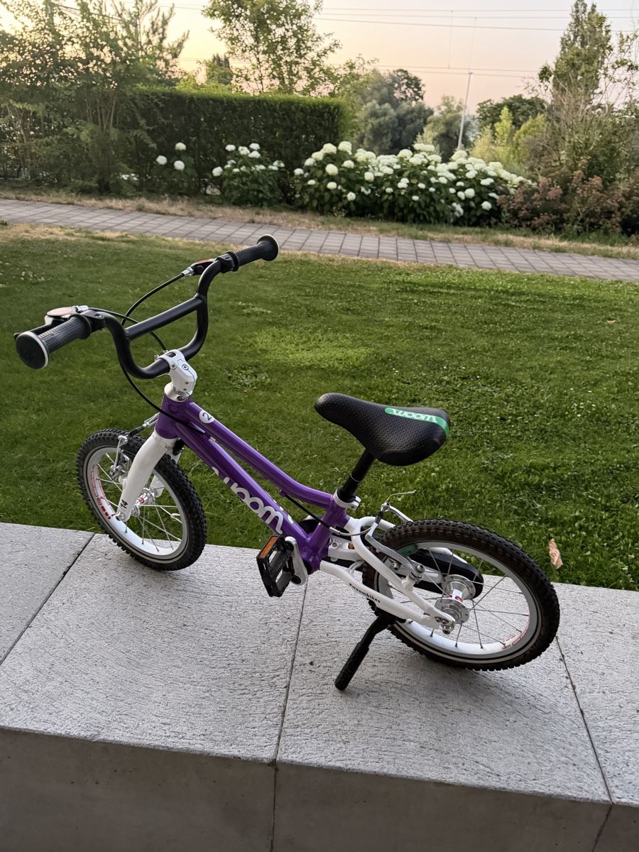Woom Velos: Woom 2 Kinderfahrrad violett  – Gebraucht aus Scherzingen von janea92 4