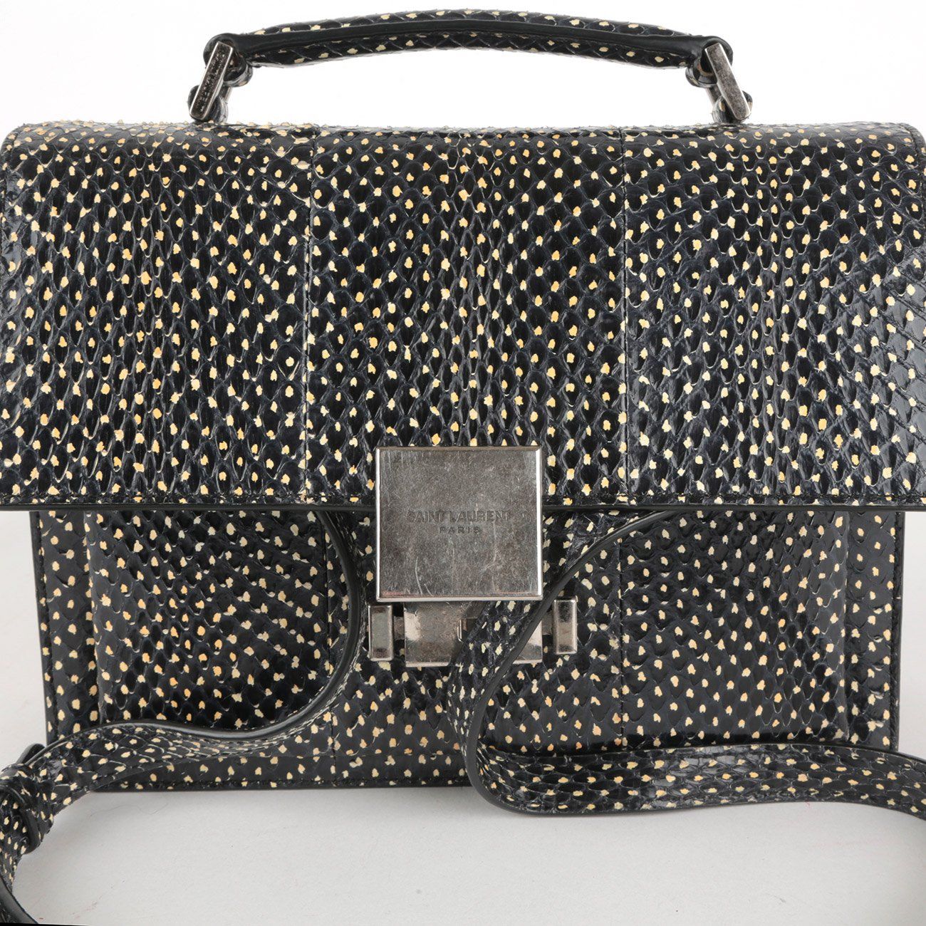 Saint Laurent Taschen für Damen: Sac Bellechasse python Saint Laurent – Neu (gemäss Beschreibung) aus Delémont von Le38.shop 6