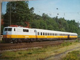 Lufthansa Airport Express E-Lok BR 111 049-3 DB, als LH1022,
