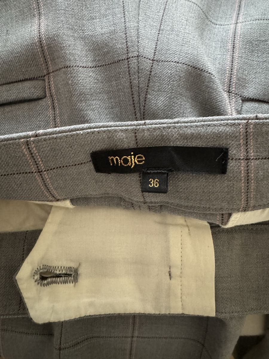 Maje Pantaloni: MAJE straight leg trousers – Nuovo (secondo la descrizione) da Paradiso venduto da Edith_store 2