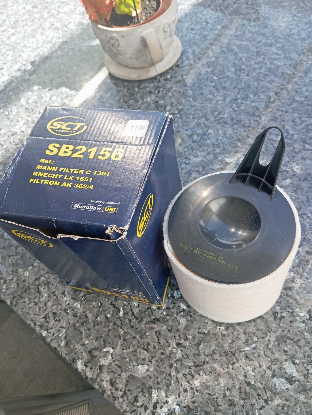 BMW Ventilazione: Luftfilter Filter SCT SB2156 für BMW 1er E81 E87 E88 3er E90 – Nuovo (secondo la descrizione) da Lostorf venduto da Jalbi 1