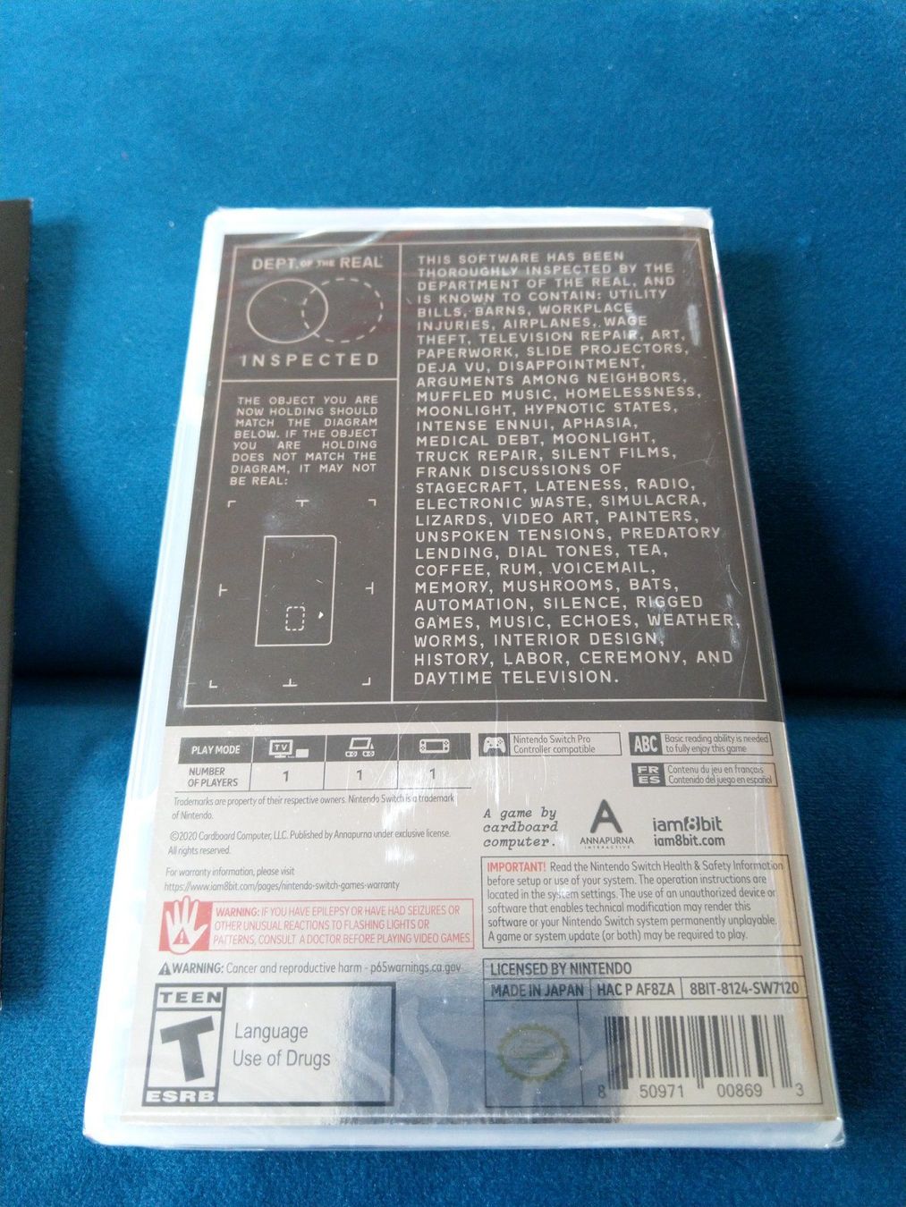 Giochi: Kentucky Route Zero - Nintendo Switch - sealed / neu – Nuovo e nell'imballaggio originale da Dielsdorf venduto da alpina.j 2